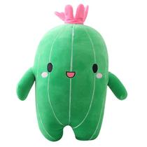 Boneca de pelúcia Wokex Cartoon Cactus Stuffed Soft 40cm