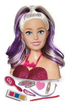 Boneca De Pentear Maquiar Barbie Busto Styling Faces Mattel
