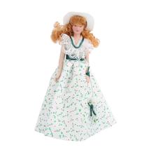 Boneca de porcelana em miniatura Keenso Victorian Lady escala 1:12 Boneca de porcelana em miniatura Keenso Victorian Lady escala 1:12