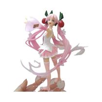 Boneca De PVC Hatsune Miku 20cm, Cantora Virtual De Anime, Tema Conto De Fadas Sakura Rosa, Boneca De PVC Hatsune Miku 20cm, Cantora Virtual De Anime, Tema Conto De Fadas Sakura Rosa,