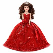 Boneca de Quinceañera Kinnex Collections 46 cm Vestido Vermelho Boneca de Quinceañera Kinnex Collections 46 cm Vestido Vermelho