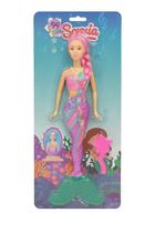 Boneca de sereia fada pop star verão Com Luz brinquedo infantil