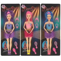 Boneca de sereia fada pop star verão Com Luz brinquedo infantil