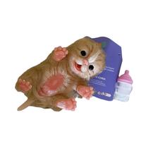 Boneca De Silicone De 15 Cm, Mini Gato, Pintada À Mão, Toque Macio, Boneca Reborn Fofa Para Presente