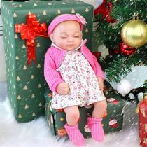 Boneca de silicone JRLCGYP 10 totalmente realista Reborn Girl 3+