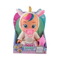 Boneca De Unicórnio Chorão 3D De 8 Polegadas, Simulação Fofa De Bebê Reborn, Presente De Natal Em