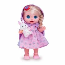 Boneca de Vinil - Babys Collection - Conto de Fadas - Coelhinho - Loira - Super Toys