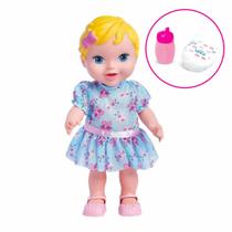 Boneca de Vinil - Babys Collection - Faz Xixi - Loira - Super Toys