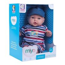 Boneca De Vinil Bebês Fofinhos Baby Miyo