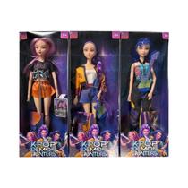 Boneca De Vinil De 30CM Anime K-Pop Demon Hunters Rumi Mira Zoey Presente De Aniversário Para