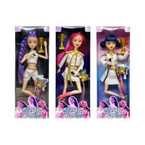 Boneca De Vinil De 30CM Anime K-Pop Demon Hunters Rumi Mira Zoey Presente De Aniversário Para