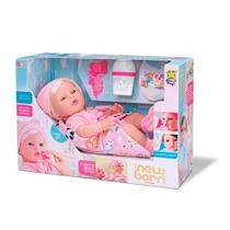 Boneca de Vinil - Diver New Born - Premium - Menina - Divertoys Boneca de Vinil - Diver New Born - Premium - Menina - Divertoys