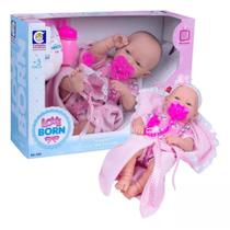 Boneca De Vinil Love Born Bebezinho Da Mamãe Que Faz Xixi