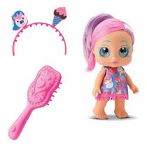 Boneca de Vinil - My Little Glitter - Penteados - Divertoys Boneca de Vinil - My Little Glitter - Penteados - Divertoys