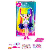 Boneca DECORA GIRLZ Cheerleader 28 cm Articulada com Mais de 50 Surpresas