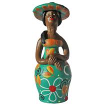 boneca decorativa verde vestido e chapeu arte 25 boneca decorativa verde vestido e chapeu arte 25