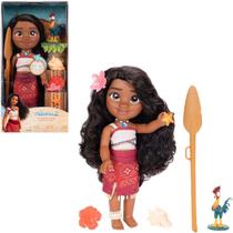 Boneca Deluxe Moana Com Som E Acessórios - Moana 2