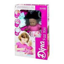 Boneca dina faz xixi negra 507-1 bambola Boneca dina faz xixi negra 507-1 bambola