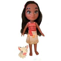 Boneca Disney Articulada Moana e Puá 2600 - Cotiplás