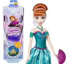 Boneca Disney Frozen Anna Spin E Reveal Com Acessórios Boneca Disney Frozen Anna Spin E Reveal Com Acessórios