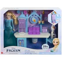Boneca Disney Frozen Carrinho Doces Elsa e Olaf HMJ48 Mattel