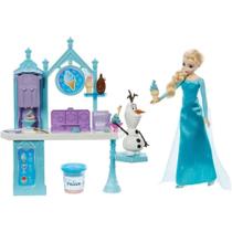 Boneca Disney Frozen Carrinho Doces - Mattel