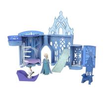Boneca disney frozen castelo da elsa jdp63