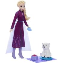Boneca Disney Frozen ELSA com Bebê URSO e Acessórios de Cuidados Boneca Disney Frozen ELSA com Bebê URSO e Acessórios de Cuidados