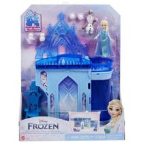 Boneca Disney Frozen Play Set Palácio Castelo De Gelo Mattel - 194735121298
