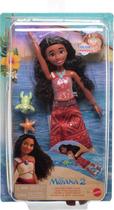 Boneca Disney Moana 2 Nadadora Mattel JFF08 Boneca Disney Moana 2 Nadadora Mattel JFF08