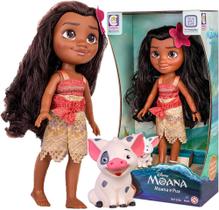 Boneca Disney Moana e Porquinho Puá - Cotiplás