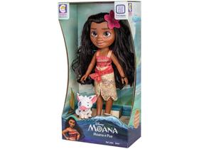 Boneca Disney Moana e Pua 2 Unidades - Cotiplás