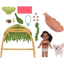 Boneca Disney Moana Irmã Playset com Simea e Pua Acessórios Mattel Boneca Disney Moana Irmã Playset com Simea e Pua Acessórios Mattel