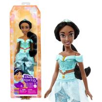 Boneca Disney Princesa Jasmine Mattel - Com Tiara - Para Crianças Acima de 3 Anos