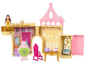 Boneca Disney Princesa Mini Castelo da Bela com Acessórios e Personagens Boneca Disney Princesa Mini Castelo da Bela com Acessórios e Personagens