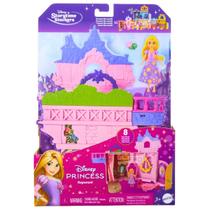 Boneca Disney Princesa Mini Castelo da Rapunzel JDP61 Mattel
