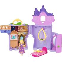 Boneca Disney Princesa Mini Castelo da Rapunzel