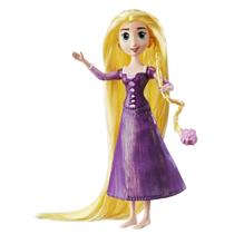 Boneca Disney Princesa Rapunzel com Trança Flexível de Arame Boneca Disney Princesa Rapunzel com Trança Flexível de Arame