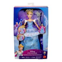 Boneca Disney Princesas Cinderela Vestido de Baile Encantado Mattel