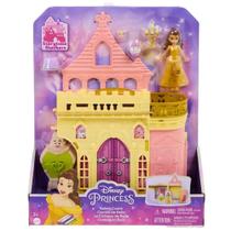 Boneca Disney Princesas Mini Castelo Da Bela Mattel - 194735121090 Boneca Disney Princesas Mini Castelo Da Bela Mattel - 194735121090