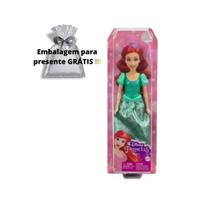 Boneca Disney Princesas Saia Cintilante Ariel 30cm