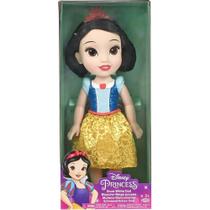 Boneca disney princesas toddler branca de neve 38cm multilaser