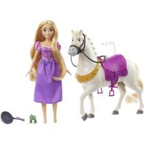 Boneca Disney Rapunzel+cavalo Maximus - Mattel