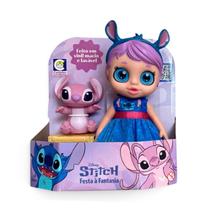 Boneca Disney Stitch Festa à Fantasia com Angel - Cotiplás Boneca Disney Stitch Festa à Fantasia com Angel - Cotiplás