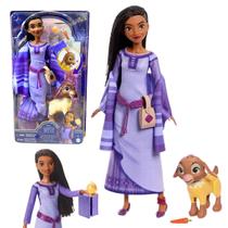 Boneca Disney Wish Asha de Rosas O Poder dos Desejos HPX25