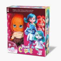 Boneca Diver Colors Laranja ansiosa