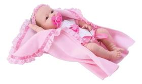 Boneca Diver New Born Bebê Faz Xixi Divertoys