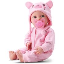 Boneca Diver New Born Brincando de Pijama - Diver Toys