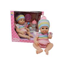 Boneca Diver New Born Brincar de Papinha - Menina