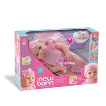 Boneca Diver New Born - Little faz xixi - Divertoys